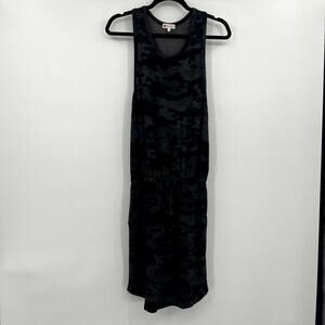 Sundry x Evereve The Weekender Camo Racerback Dress with Pockets Size Small